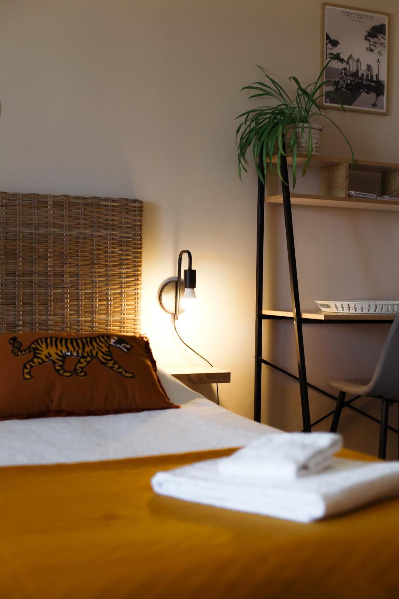Studio Avec Parking Vue Sur La Cite De Carcassonne Eksteriør billede